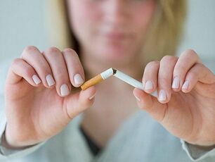 se te libras da vida do tabaco, librarás da necesidade de consumilo